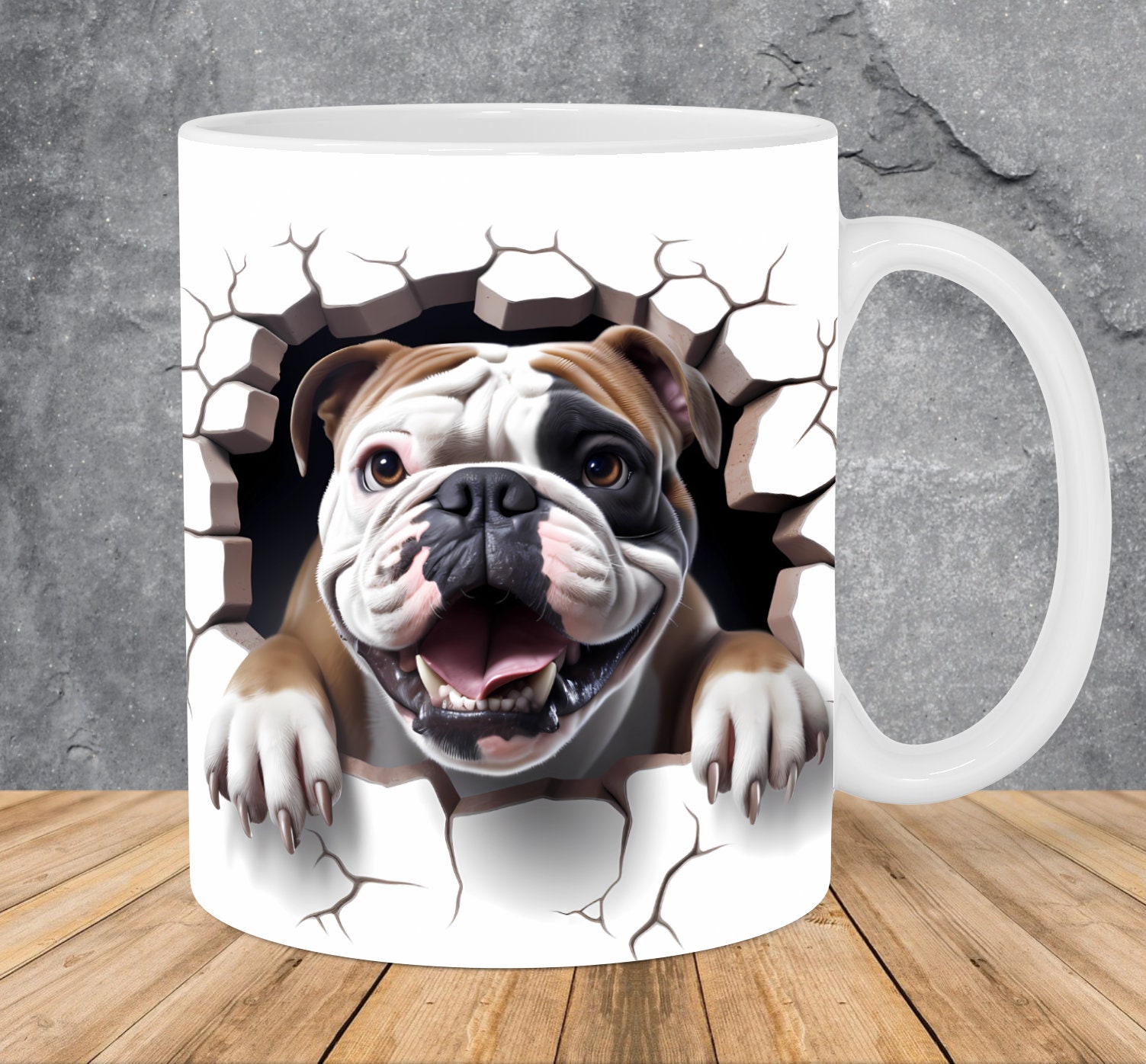 Mug Coloré Mon Bouledogue Français - Mon Bouledogue Français