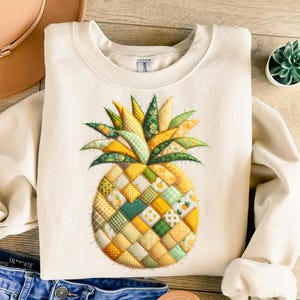 Patchwork Png, Pineapple Png, Sewing Png, Blanket Sublimation, Vintage Png, Trendy Png, Sublimation Design, T-Shirt Design, Sweatshirt Png