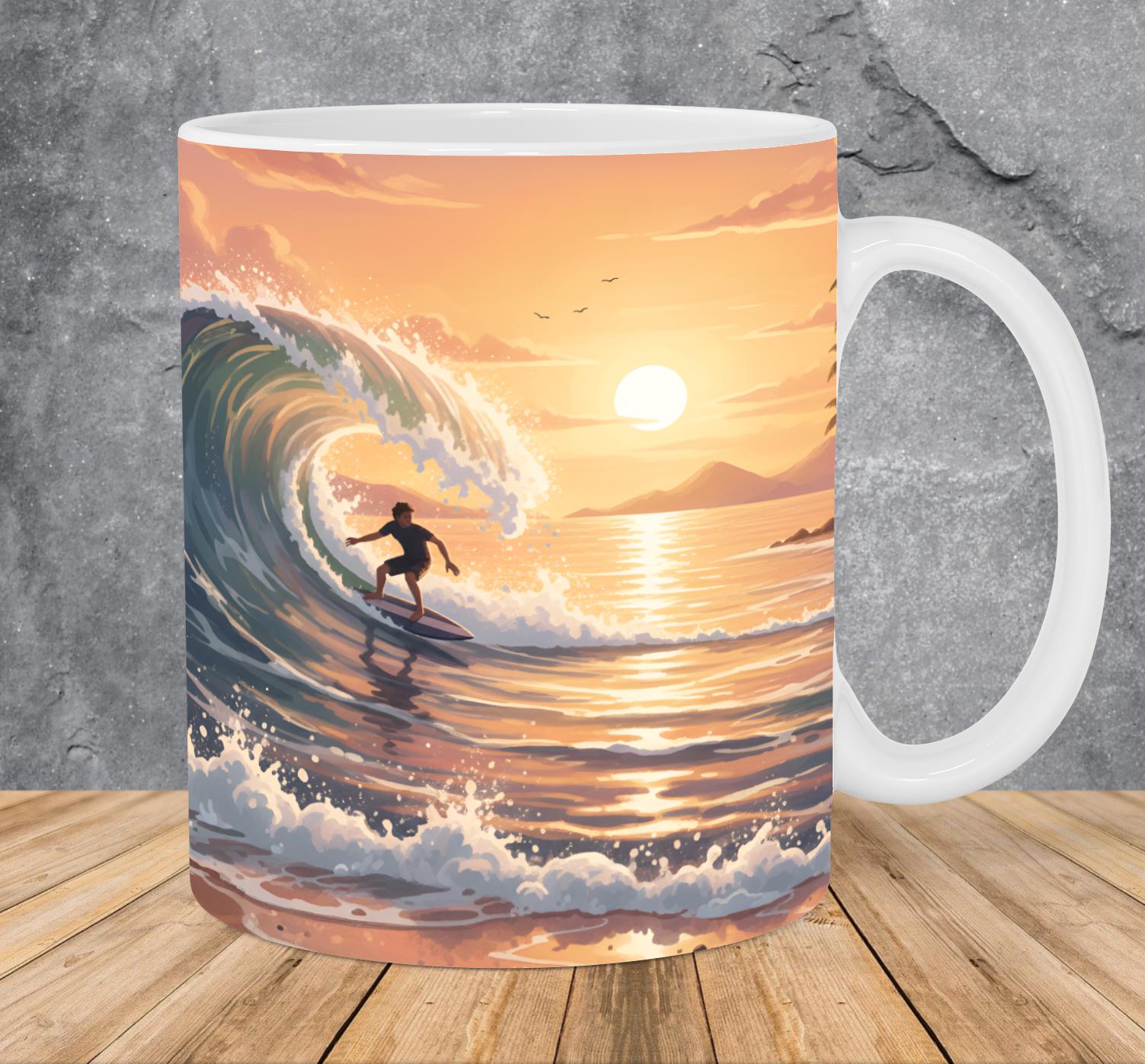 ビィンテージ　サーフボーイ　サーフガール　陶器 ビィンテージ サーフボーイ サーフガール 陶器 Surf mug - Etsy 日本