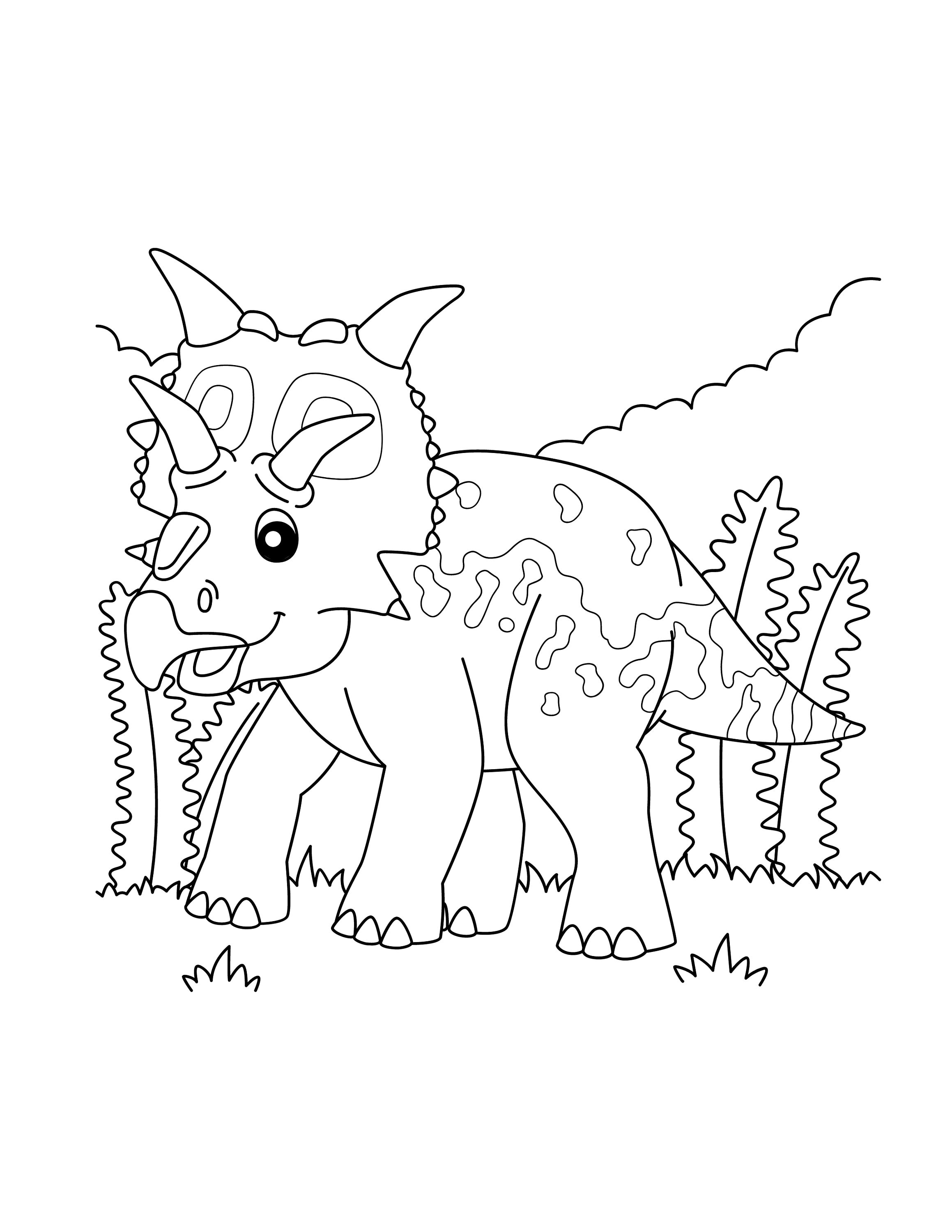 29 Printable Dinosaur Coloring Pages | Dinosaurs to Color | All Ages ...