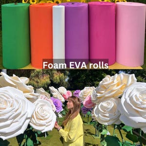 Foam EVA roll 2mm thick for Giant Flowers
