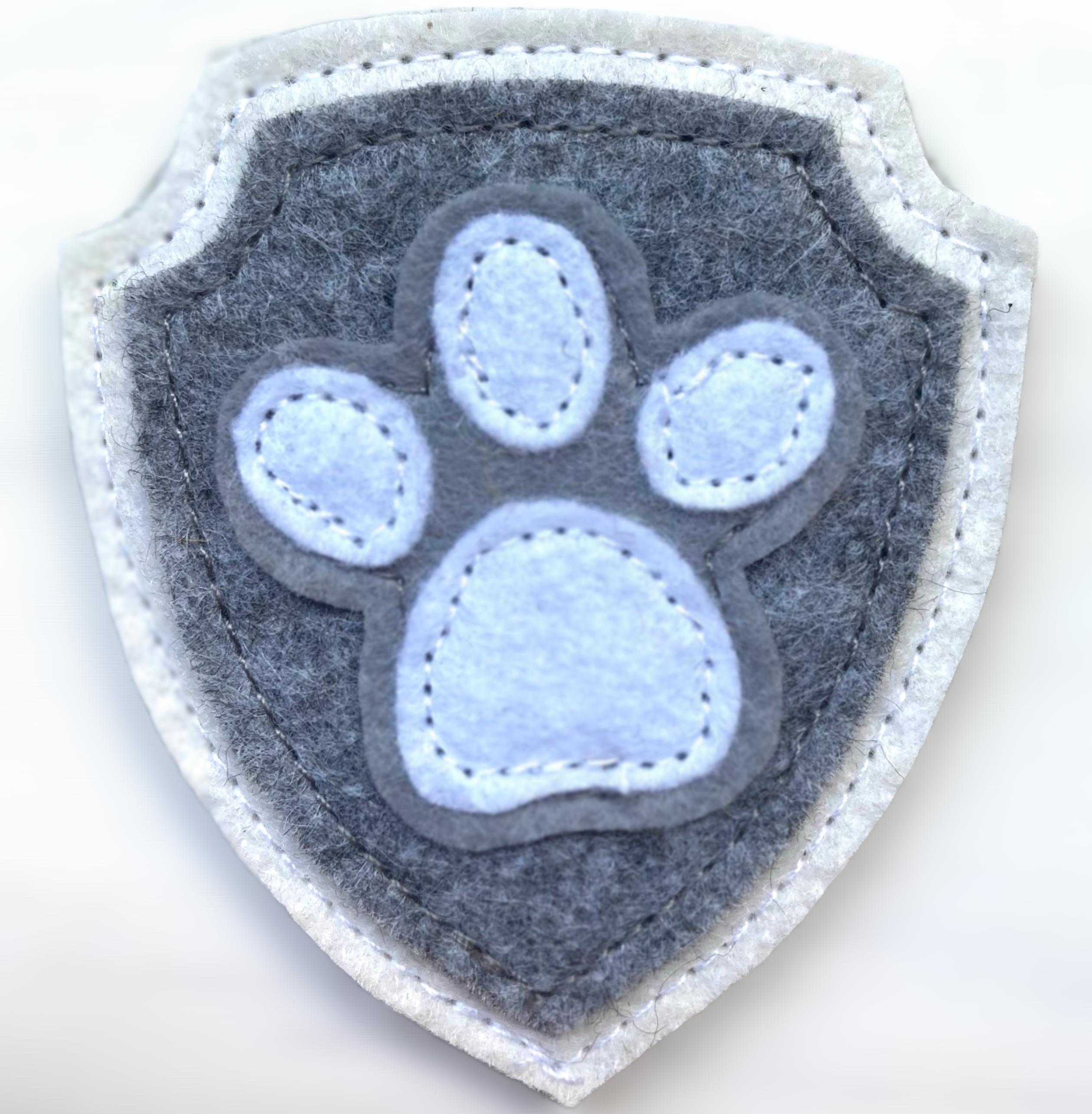 Pup Felt Patch Sewing Pattern: DIY Cosplay Costume Badge (PDF Pattern ...