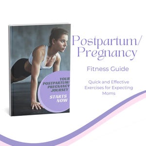 Postpartum Workout Guide Cheatsheet - Quick and Effective Exercises for New Moms