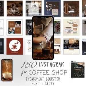 Coffee Shop Instagram Templates
