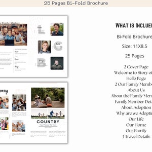 Adoption Profile Book Template