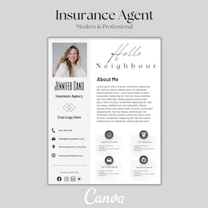 Insurance Agent Flyer Template