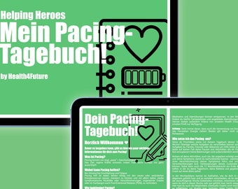 Mein Pacing Tagebuch - Helping Heroes