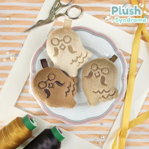Galleta Brewster - Amuleto de peluche - Amuleto de peluche para llavero - Amuleto decorativo