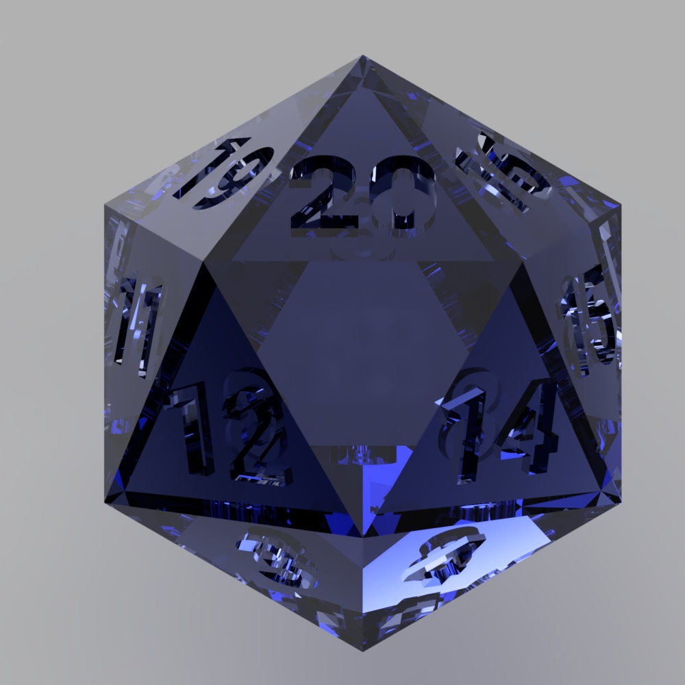 Spindown D20 STL Files: Pre-supported Dice Master (roboto Black Font ...
