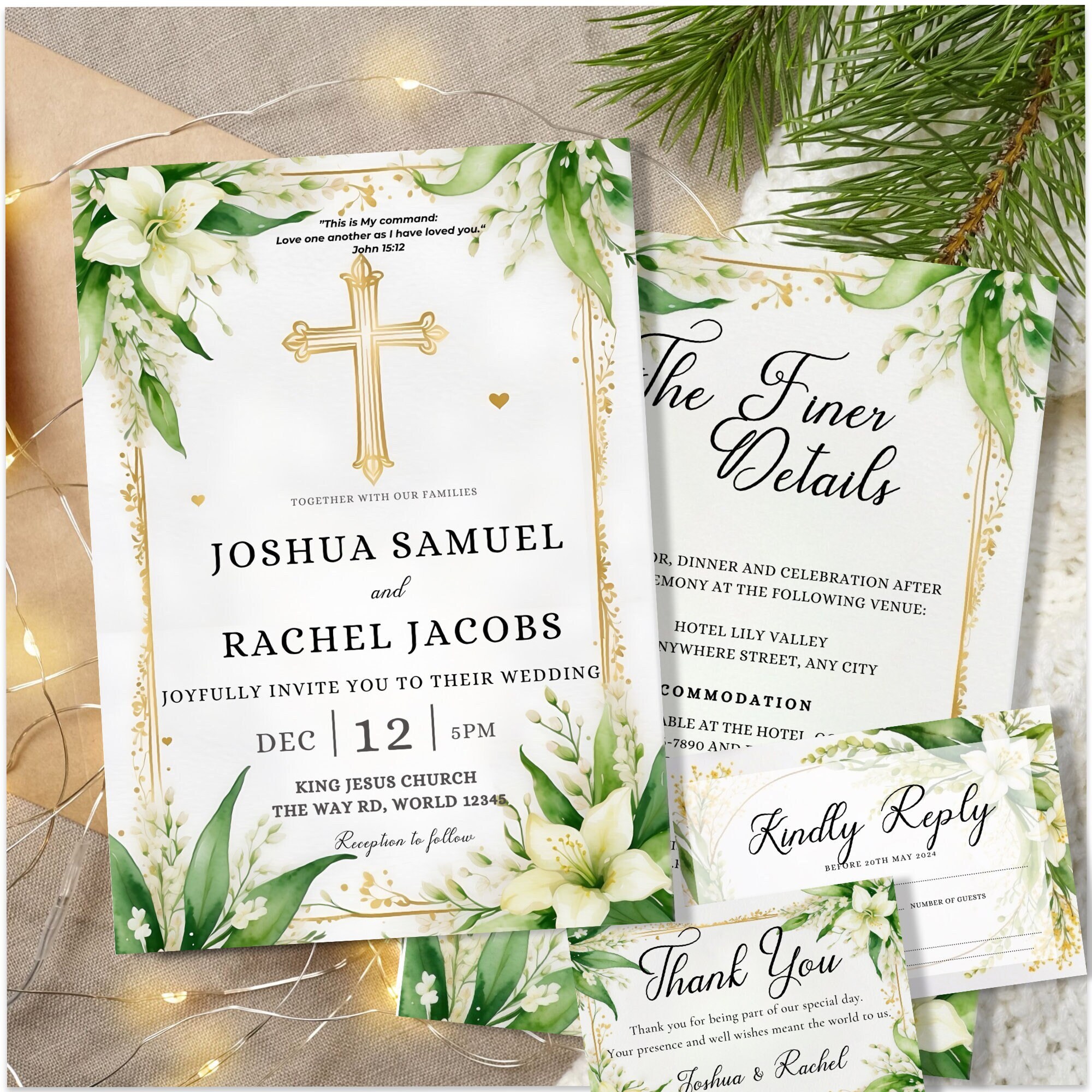 Biblical Wedding Invitations Honestweddingadvice