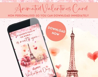 Valentines Video Message, Valentines Phone Message, Digital Valentines Card, Valentines Message, Non Personalised, Immediate Download