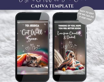 Get Well Soon Video Card | Get Well Soon Digital Card | Personalised Get Well Soon Card | Get Well Card | E-Card | Video Card