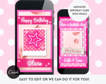 Birthday Card Video, Funny Birthday Card, Digital, E-Card, Birthday Card for Friend, Birthday Card for Mum, Birthday Card for Sister