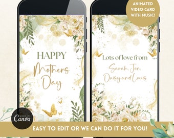 Mothers Day Video Card | Mothers Day Digital Card | Personalised Mothers Day Card | Mothers Day | Mothers Day Card | Happy Mothers Day