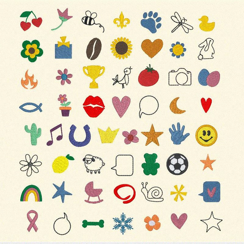 Embroidery Icons Star - Etsy