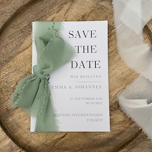 Save the date Karten in A6 Format | Wedding Invitation | Personalized | Vorankündigung Hochzeit | Hochzeitsankündigung