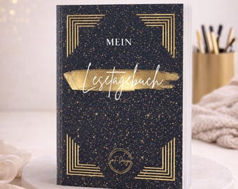 Reading Log & Book Journal – Reading Tracker A5 Softcover, 132 pages for 90 reviews