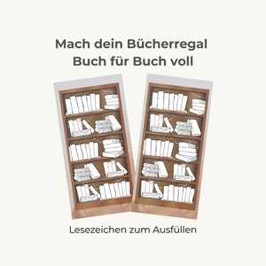 Lesezeichen Booktok – Reading Tracker zum Bücher festhalten | Perfekt als Ergänzung zum Lesetagebuch