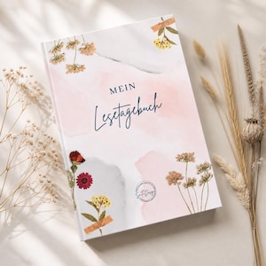Lesetagebuch & Book Journal – Reading Tracker A5 Softcover, 152 Seiten für 90 Reviews