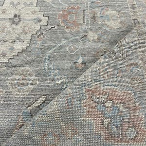 Vintage, Oushak Hand Knotted Rug 100 % Wool Rug Hall Rug, Bedroom Rug Luxury Rug Floor Rug | 8x10, 9x12, 10x14 ARS - 0567