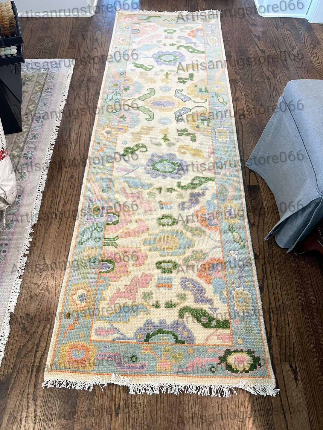 3.0 X 10.0 Ready to Ship Modern Oushak Rug Best USA Home for Kitchen ...