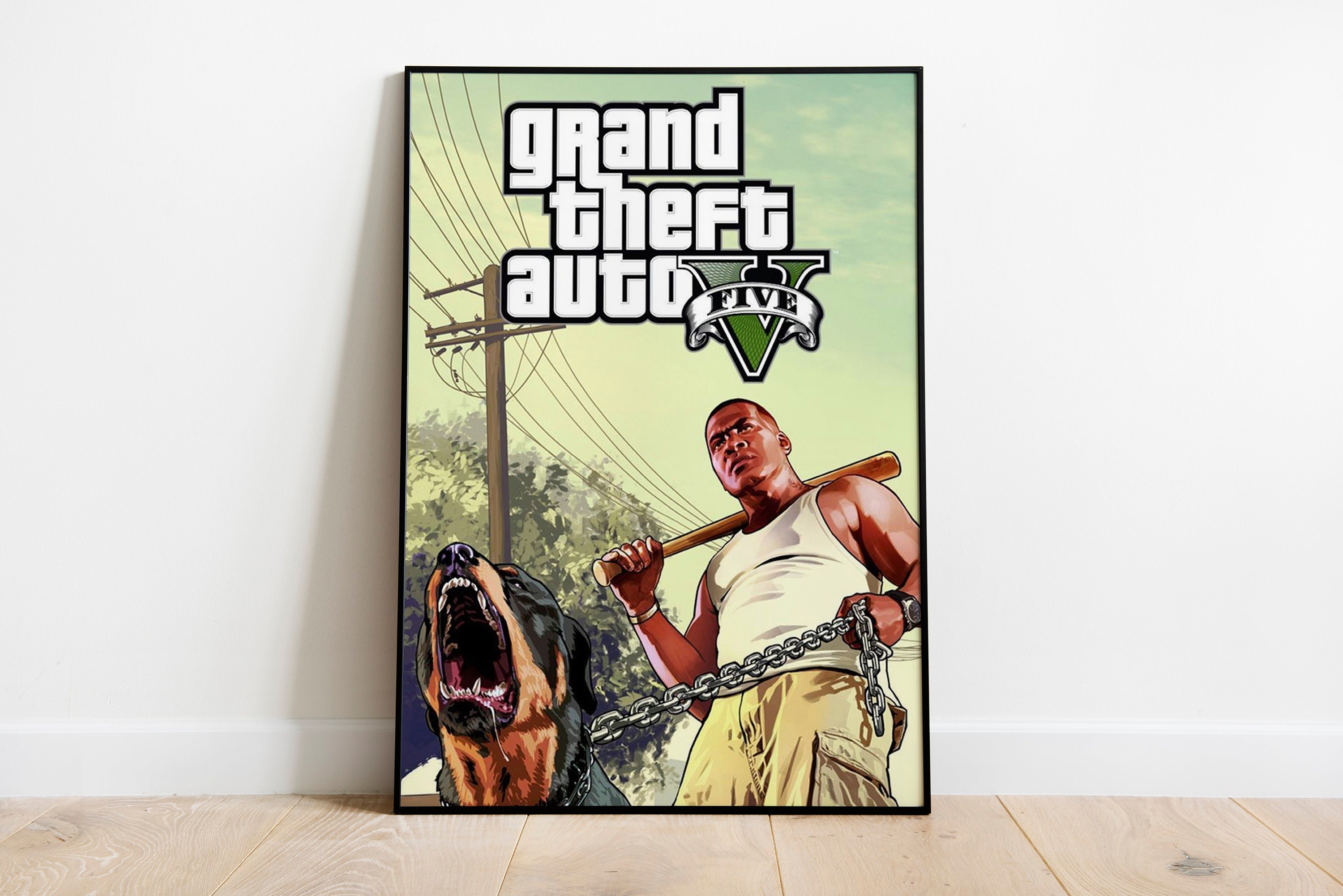 Scroll Paintings Video Games The Map Of Gta San Andreas : Los