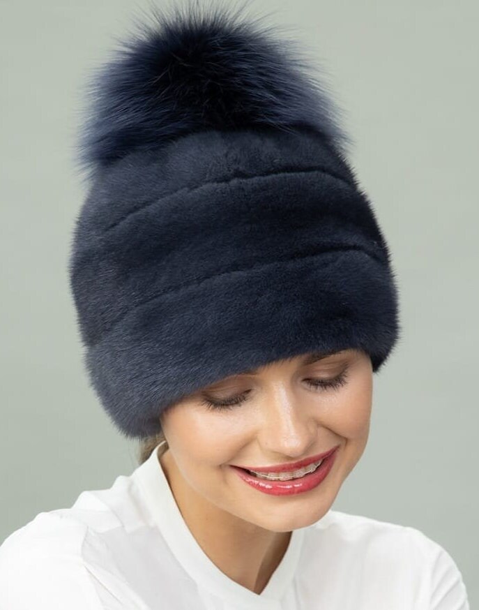 birger christensen Oversized Pom Pom FUR Hat REMAIN Birger Christensen Off-White Briana Beanie REMAIN  main image 3