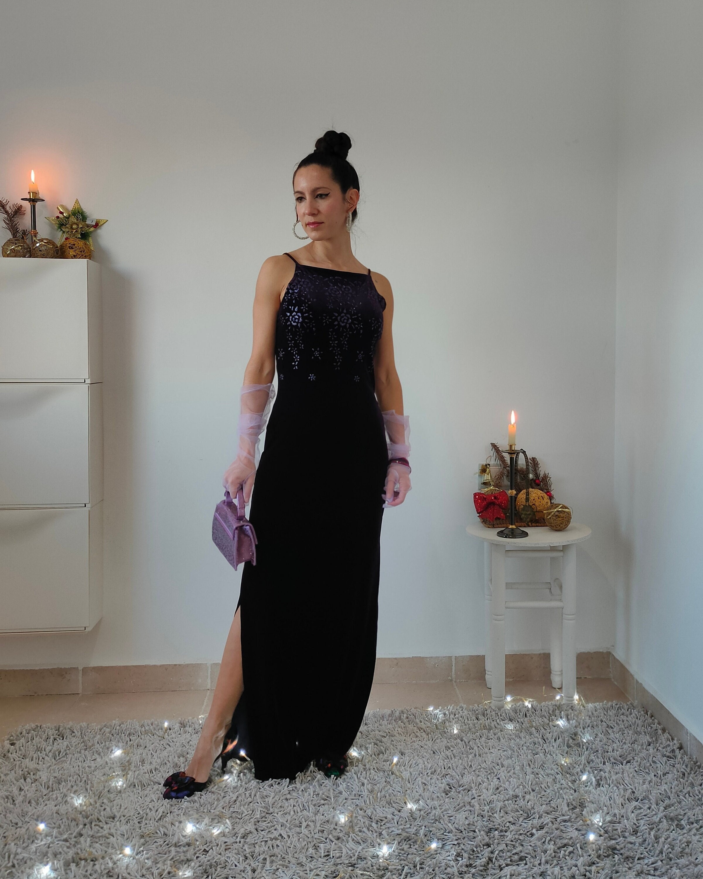 90s Velvet Dress Etsy Singapore