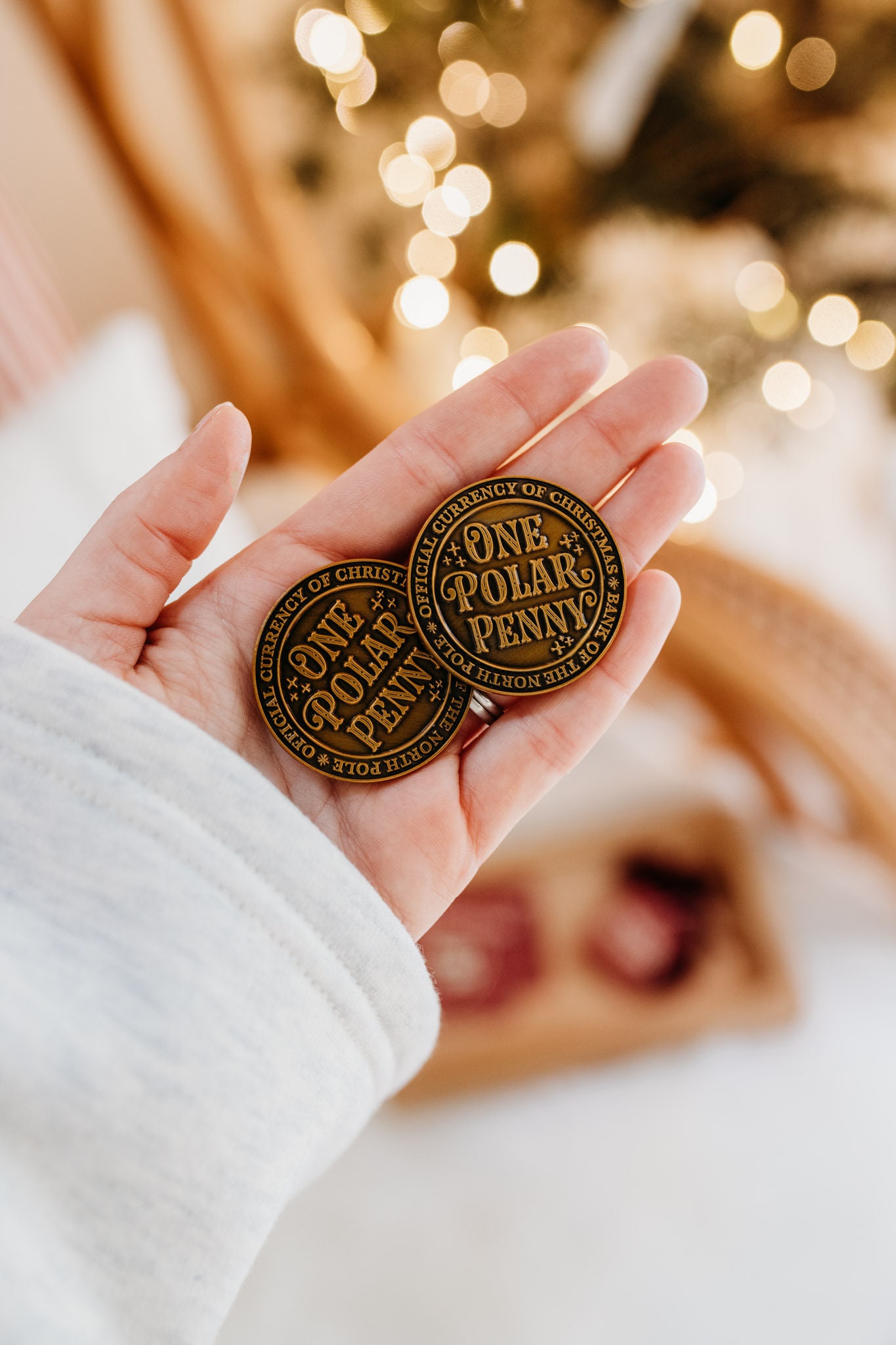 North Pole Polar Pennies Good Behaviour Coins Santa Coins christmas eve box fillers stocking filler