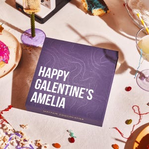 Happy Galentine’s Day - Personalised Handmade Chocolate Truffles - Luxury Gift Box