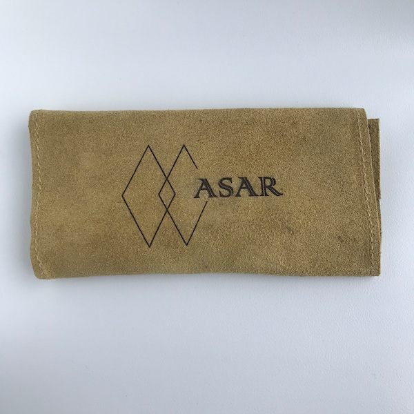 Ear picker Asar Wallet Leather Pouch Mini Spoon Bottle Set Kit