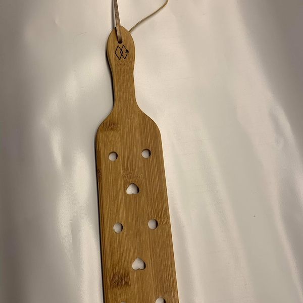 Wooden Spanking Paddle Asar Slapper BDSM Toys Bondage Kinky Game