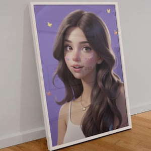 Póster de Olivia Rodrigo | Póster del artista Olivia Rodrigo | Cartel musical | Póster de la portada del álbum | Decoración de pared | Regalo musical