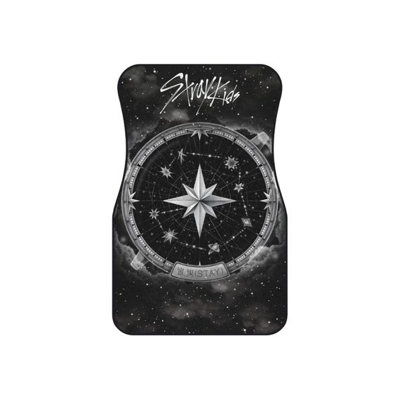 Stray Kids Compass Star Car Mats | Front Set
