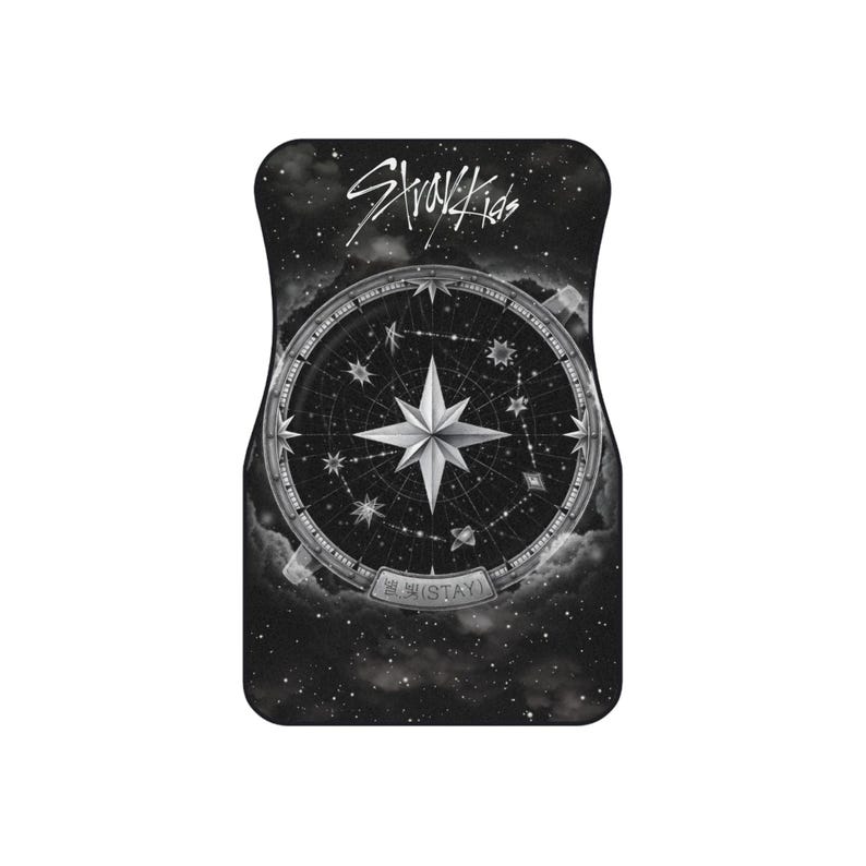 Stray Kids Compass Star Car Mats | Front Set image 1