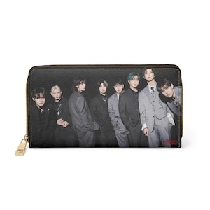 Cartera con cremallera de Stray Kids