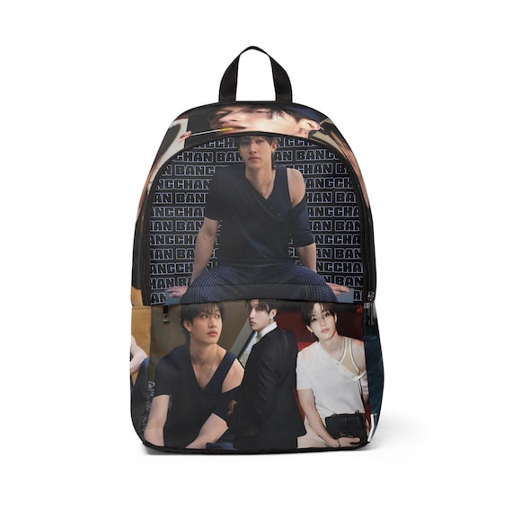 Stray Kids Bangchan Fendi Magazine Shoot Backpack, School Bag