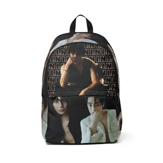 Stray Kids I N Dazed Photoshoot Design, Kpop Bag, School Backpack