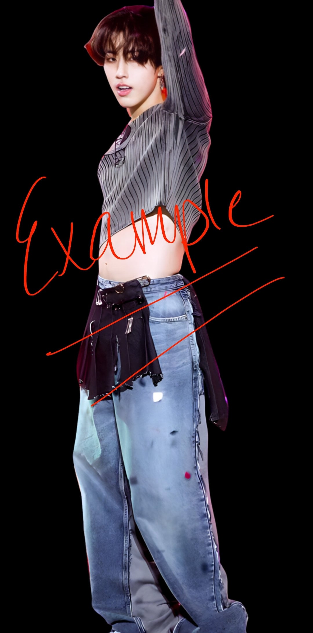 Stray Kids Rockstar Crop-top HAN - Etsy