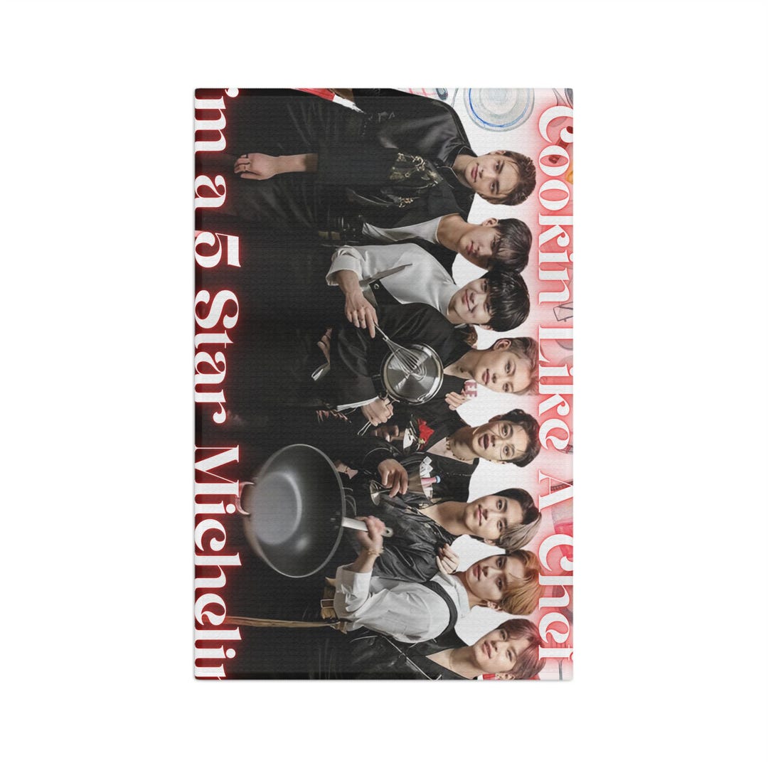 Stray Kitchen Stray Kids Cookin' Like A Chef Kitchen Towel - Etsy