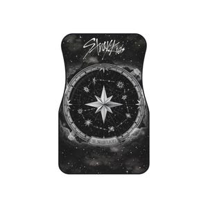 Stray Kids Compass Star Car Mats | Front Set image 2