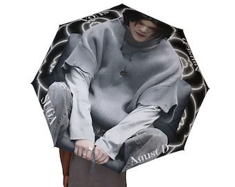 BTS SUGA Agust グレーオーバーサイズ シャツートレカ付き BTS SUGA Agust D TOUR D-DAY OVERSIZED SHIRT Official [Sealed Brand