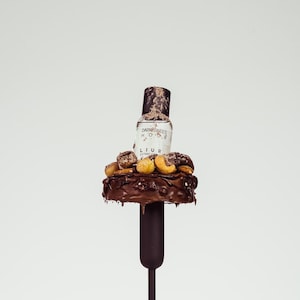 Chocolade, karamel en notenparfum, gastronomische geur, ambachtelijk en genderneutraal parfum, cadeaus voor hem, houtachtige en muskusachtige geur, begaafd