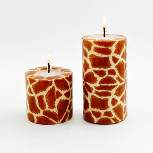 Pillar Candles - fair trade swazi candles - Perfect gift ideas - Made With Sustainable Environmetal Friendly Products