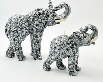 Handcrafted Swazi Elephant Candles - Ethically Made and Fair Trade - A Thoughtful Gift Choice