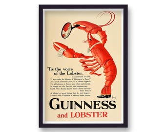 Guinness y langosta
