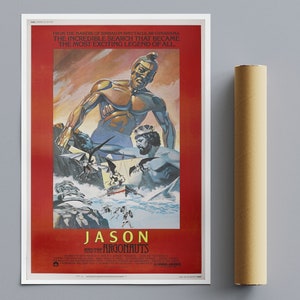 Vintage película jason y los argonautas no1