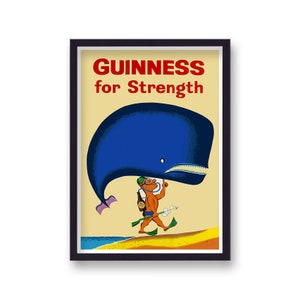 Guinness - Guinness For Strength - Wal Vintage Poster