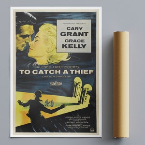 Vintage Movie Print To Catch A Thief No2