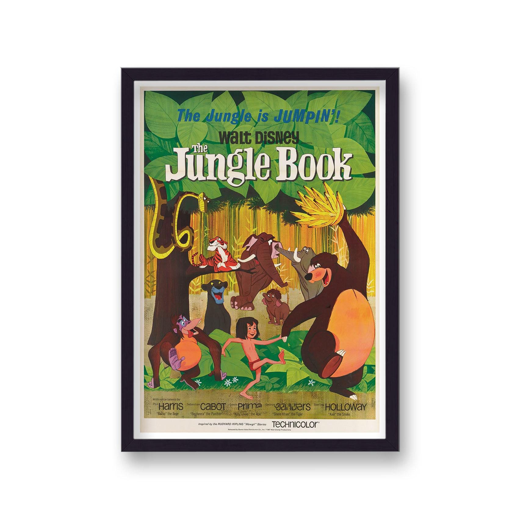 Vintage Movie Print The Jungle Book No2